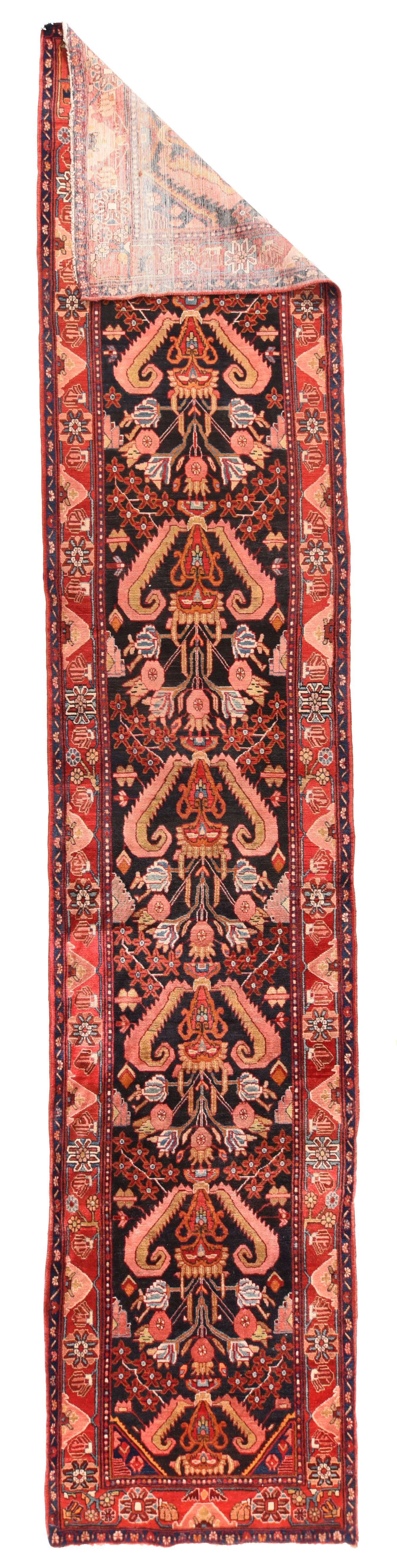 Hand Knotted Persian Hamedan Runner