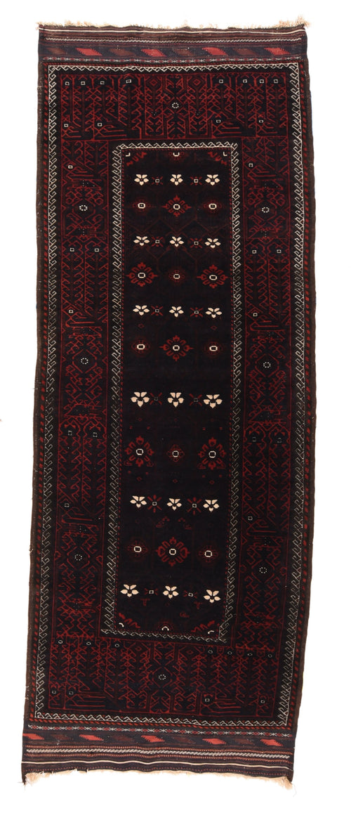 Spectacular Fine Antique Persian Balouch Tribal Rug