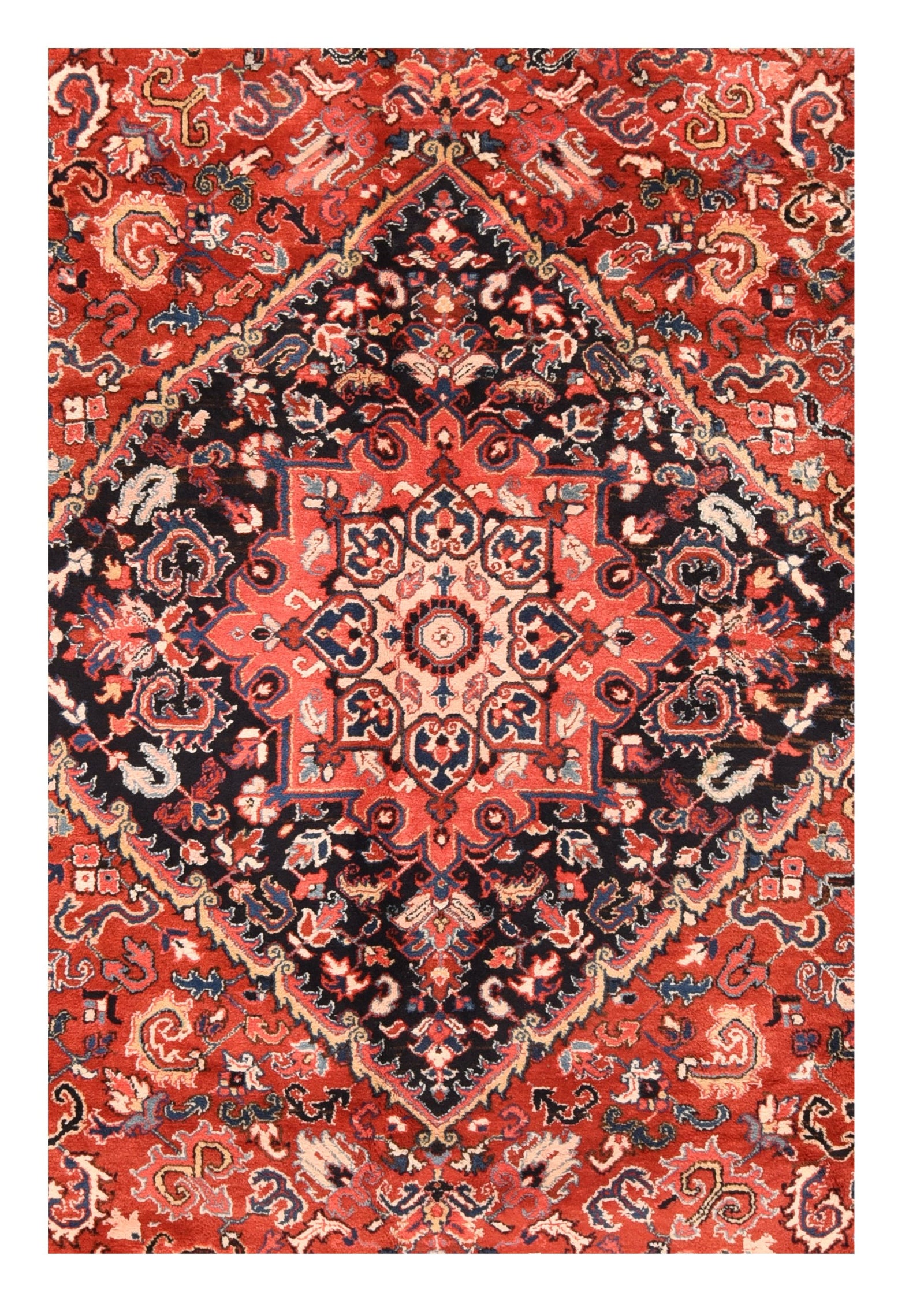 Fine Semi Antique Persian Heriz Rug