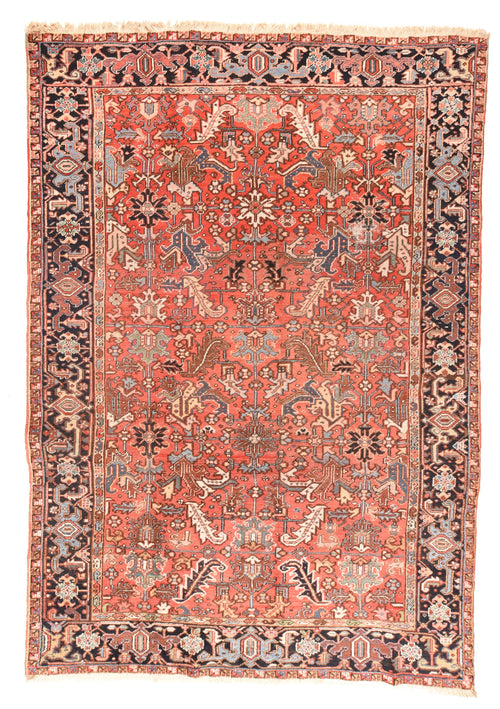 Hand Knotted Persian Heriz Wool