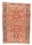 Hand Knotted Persian Heriz  Wool