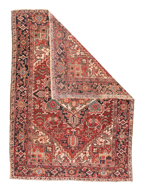 Fine Semi Antique Persian Heriz