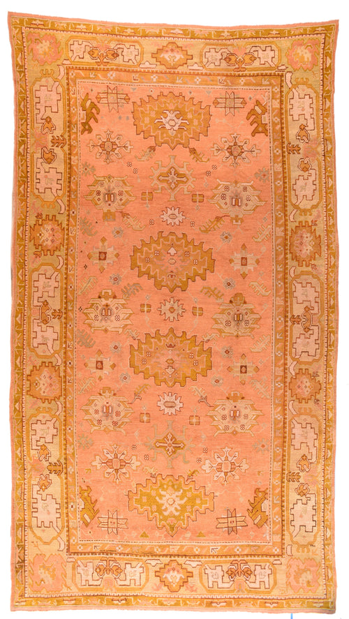 Hand Knotted Turkish Oushak Wool