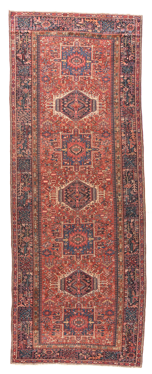 Hand Knotted Persian Heriz  Wool