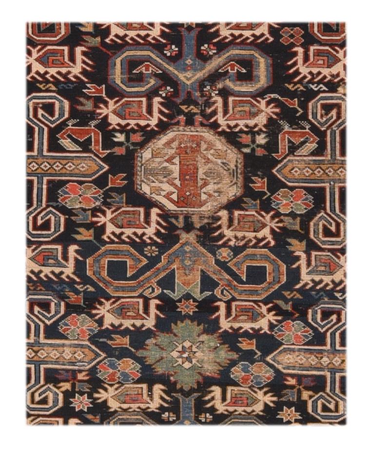 Fine Antique Turkish Oushak Rug