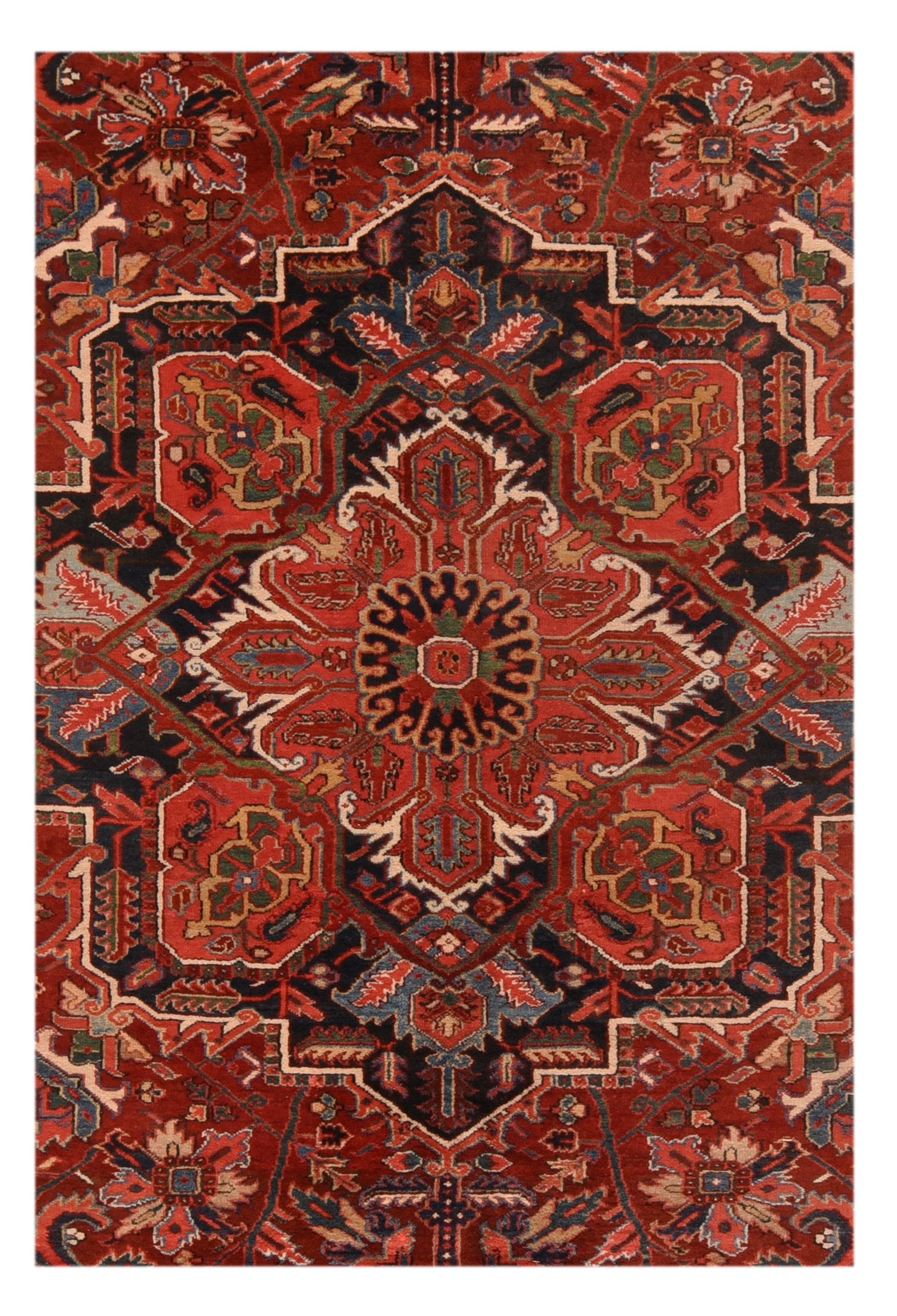 Fine Antique Persian Heriz Rug