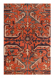 Hand Knotted Persian Heriz Wool