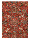 Hand Knotted Persian Heriz  Wool