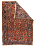 Hand Knotted Persian Heriz Wool