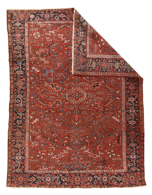 Hand Knotted Persian Heriz Wool