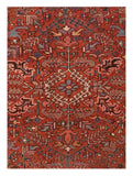 Hand Knotted Persian Heriz Wool