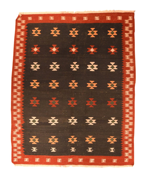 Fine Vintage Turkish Tribal Kilim 