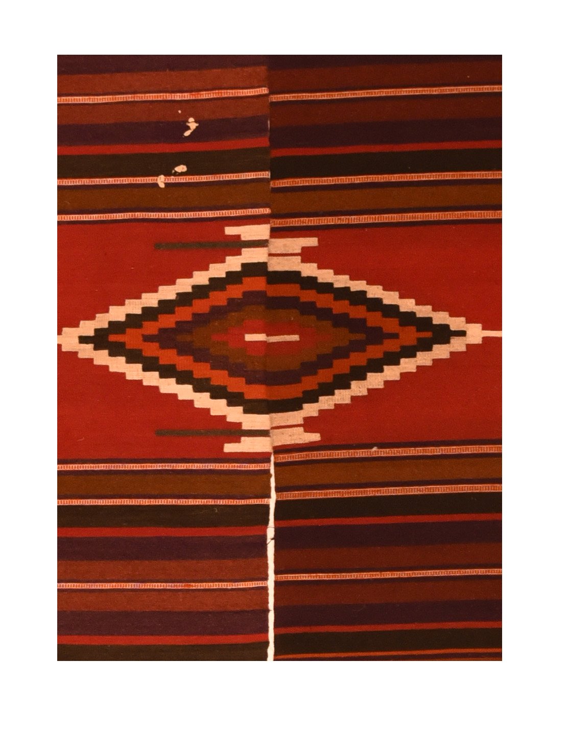 Fine Antique American Indian Kilim Narrow Runner