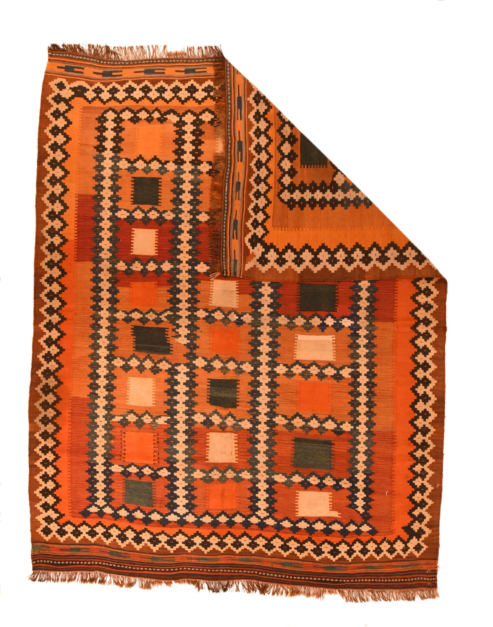Fine Antique Persian Tribal Flat Weave Kilim