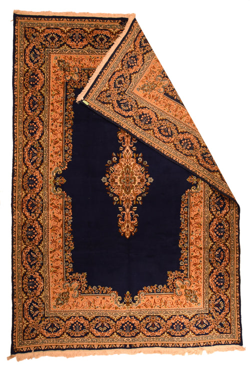 Fine Semi Antique Persian Royal Kerman Rug