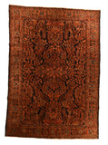 Hand Knotted Persian Sarouk Wool