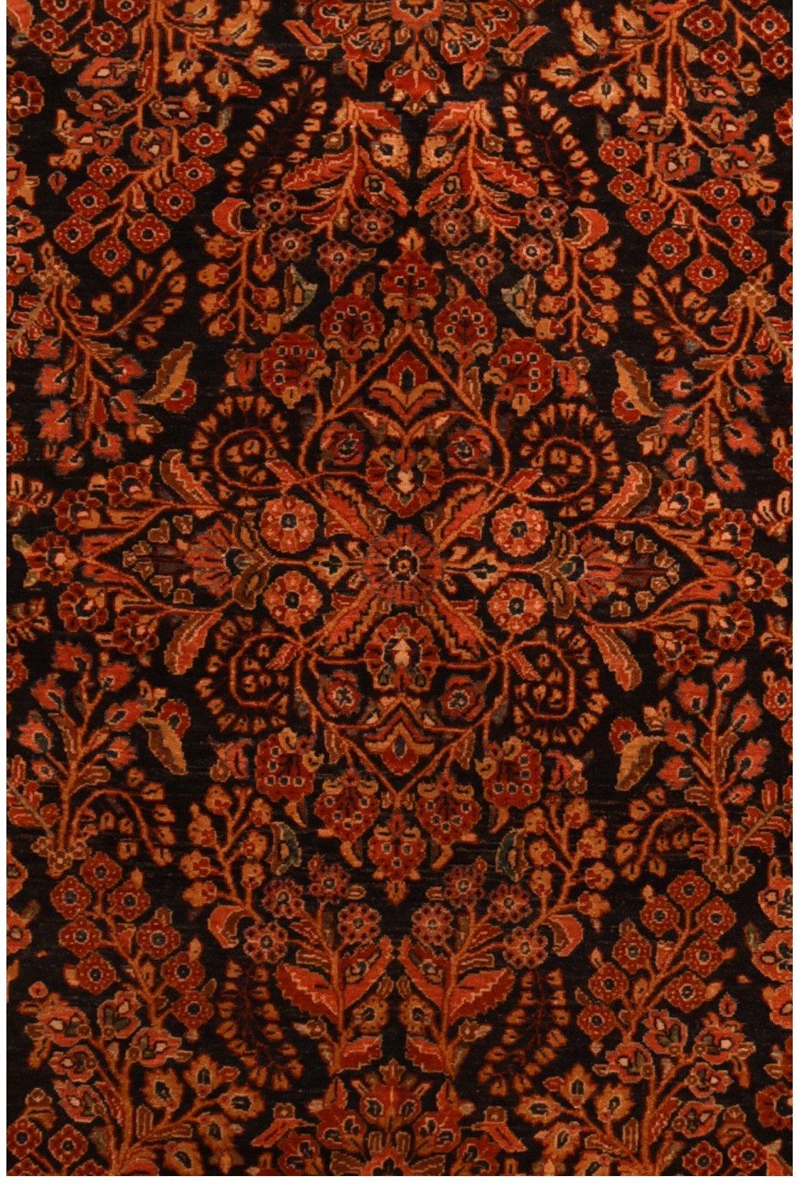 Hand Knotted Persian Sarouk Wool