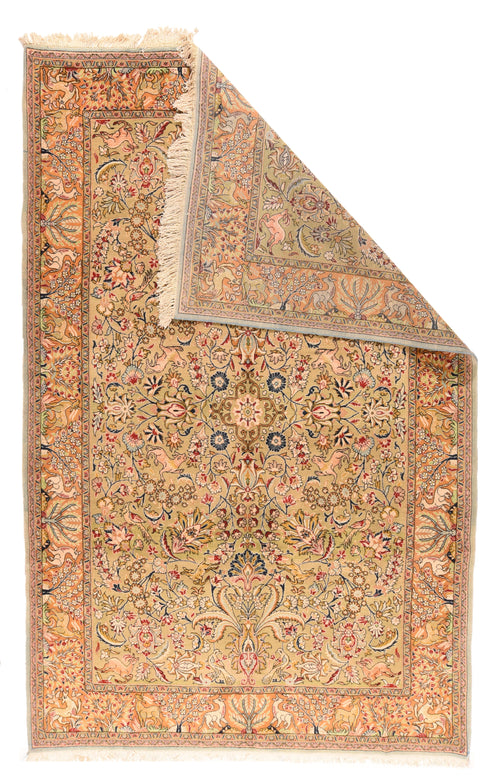 Hand Knotted Persian Qum