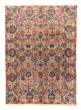 Hand Knotted Persian Lavar Kerman Wool