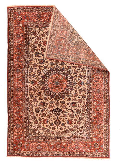 Hand Knotted Persian Isfahan