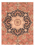 Hand Knotted Persian Tabriz Wool & Silk