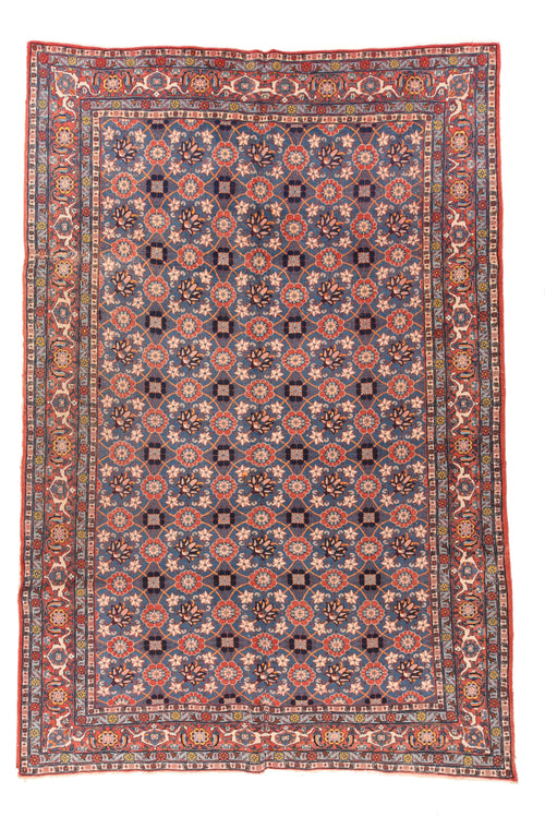 Hand Knotted Persian Veramin Wool