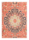 Hand Knotted Persian Tabriz Wool & Silk