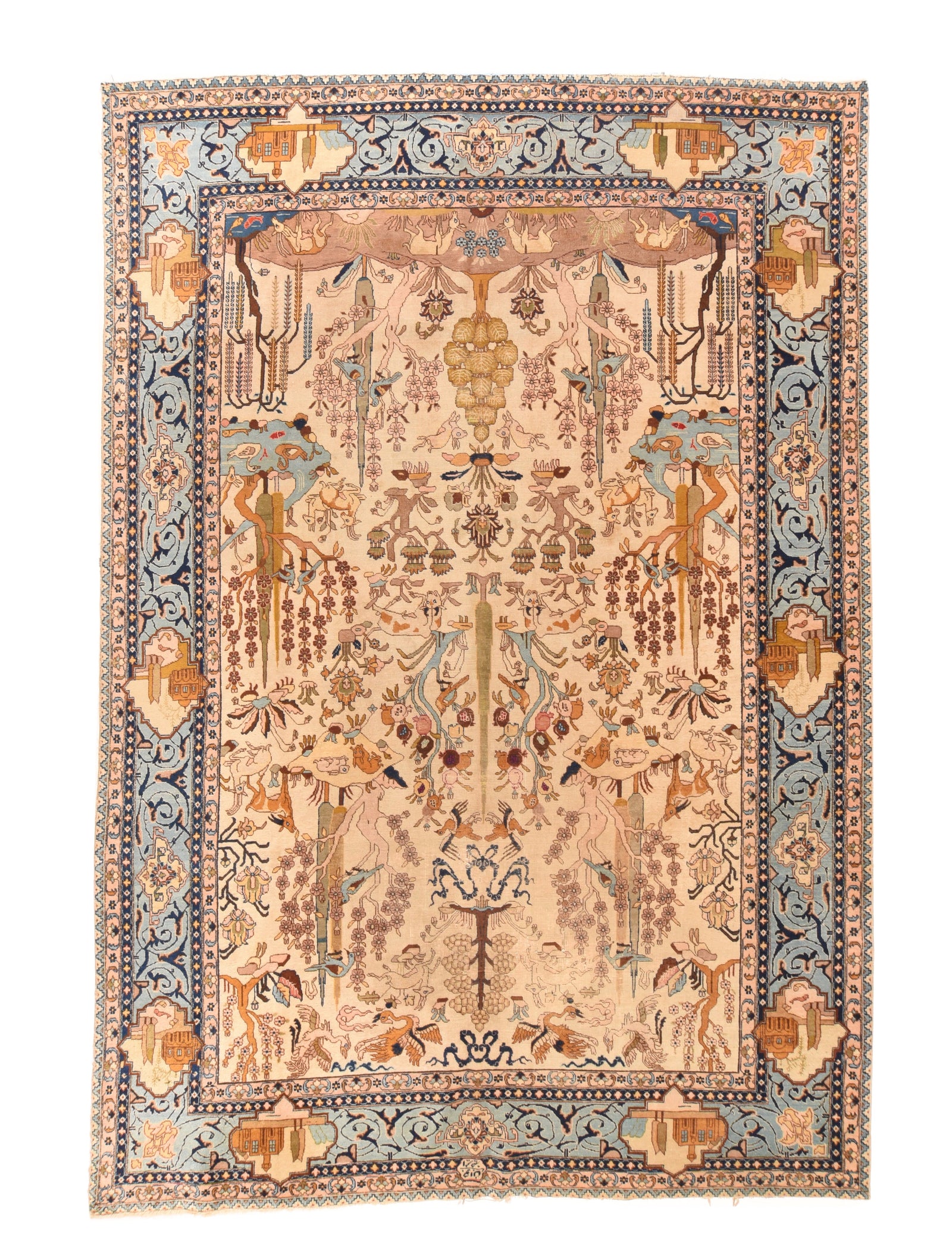 Extremely Fine Antique Persian Tabriz