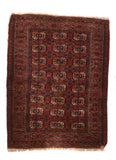 Semi Antique Red Bokara Russain Area Rug