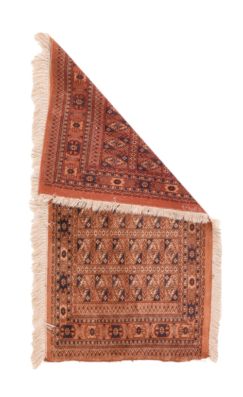 Semi Rust Afghan Area Rug