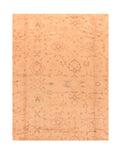 Vintage Pastel Oushak (Ushak ) Turkish Area Rug