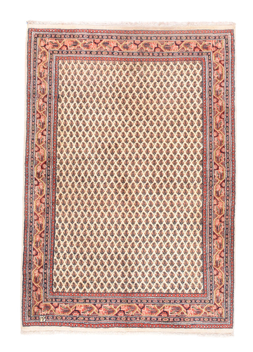 Vintage Beige Mir Persian Area Rug