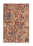 Antique Kashan Dabir Persian Rug