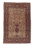 Antique Ivory Ivory Tehran Persian Area Rug