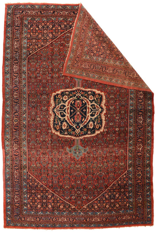 Antique Bidjar Persian Area Rug