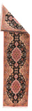 Excellent Fine Black Tabriz Persian Wool and Silk Area Rug