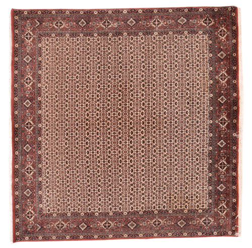 Excellent Brown Fine Brown Bidjar Persian Area Rug