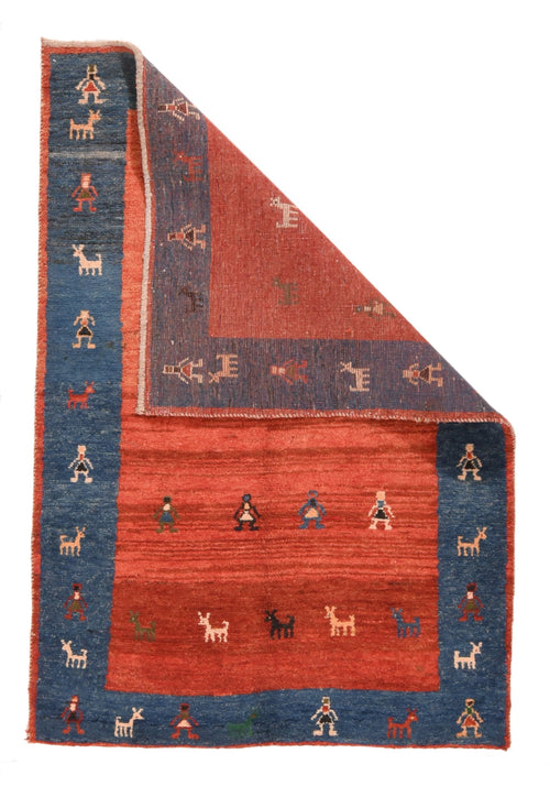 Vintage Gabbeh Area Rug