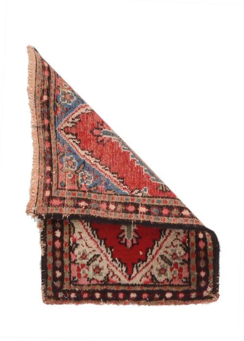 Vintage Hamedan Persian Area Rug