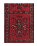 Vintage Bokhara Pakistan Area Rug