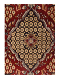 Antique Persian Kashan Area Rug