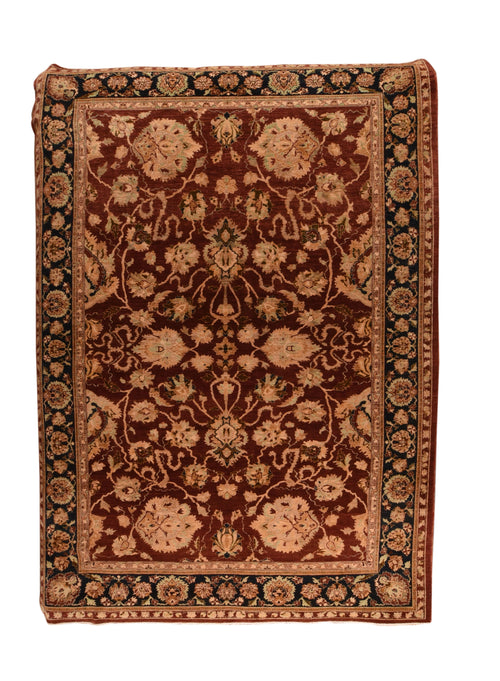 Excellent Red Peshawar Area Rug