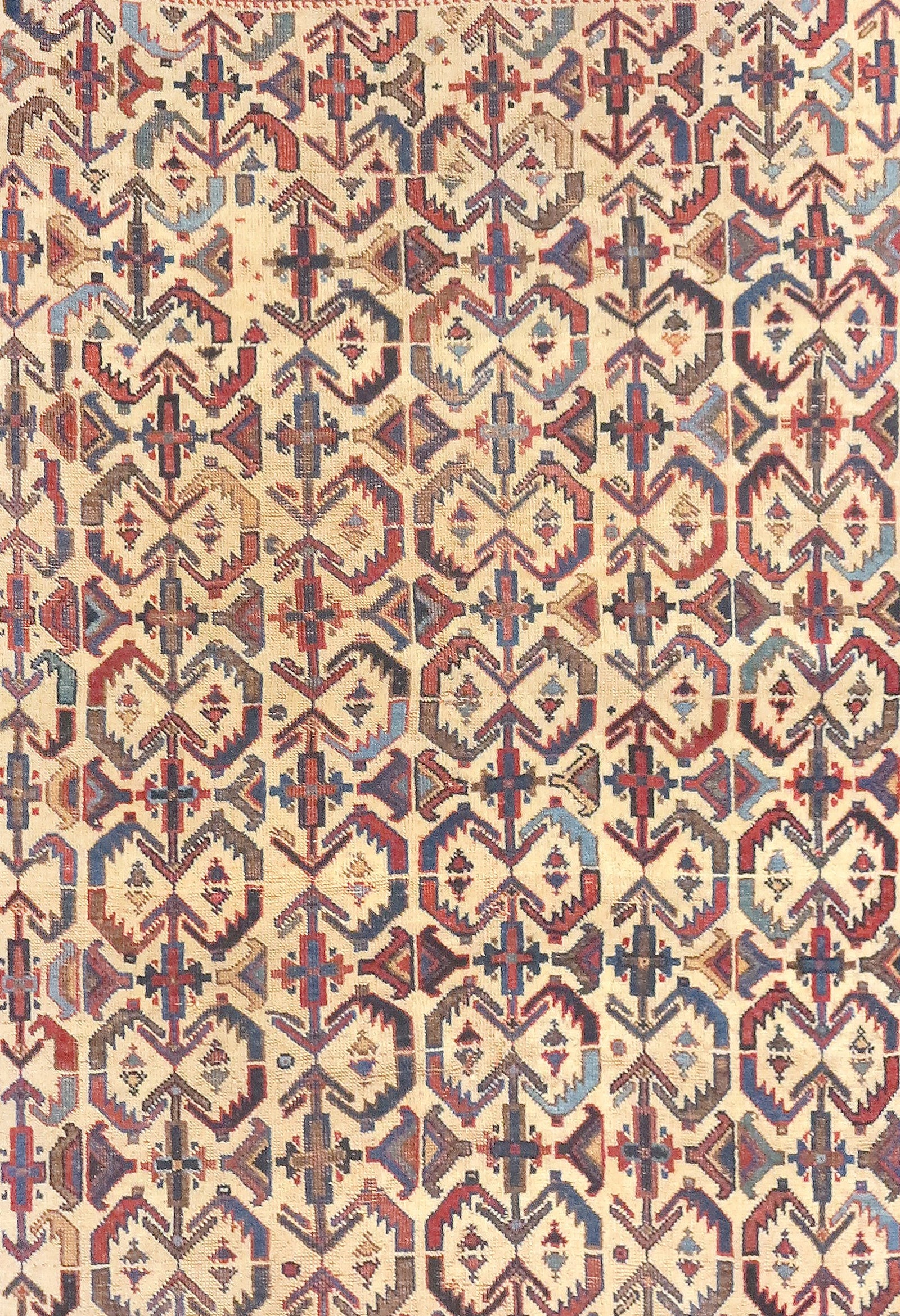 Antique Persian Tribal Afshar Area Rug