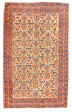 Antique Rust Persian Tribal Afshar Area Rug