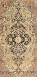 Antique Persian Mohtasham Kashan Area Rug