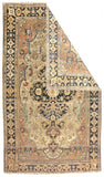 Antique Persian Mohtasham Kashan Area Rug