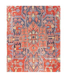 Antique Heriz Serapi Area Rug