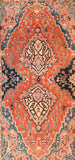 Antique Persian Bakshayesh Area Rug