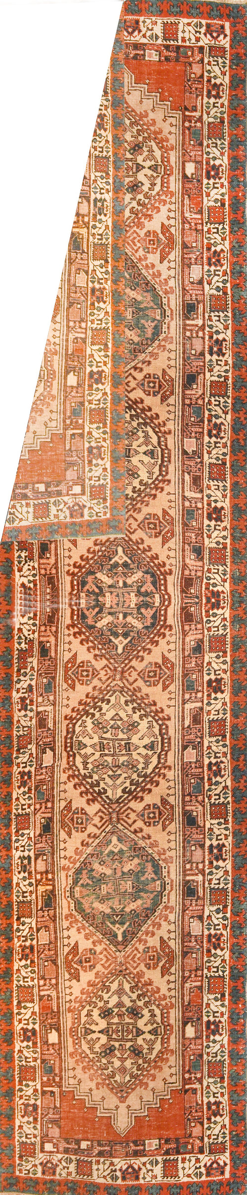 Antique Persian Serab Area Rug