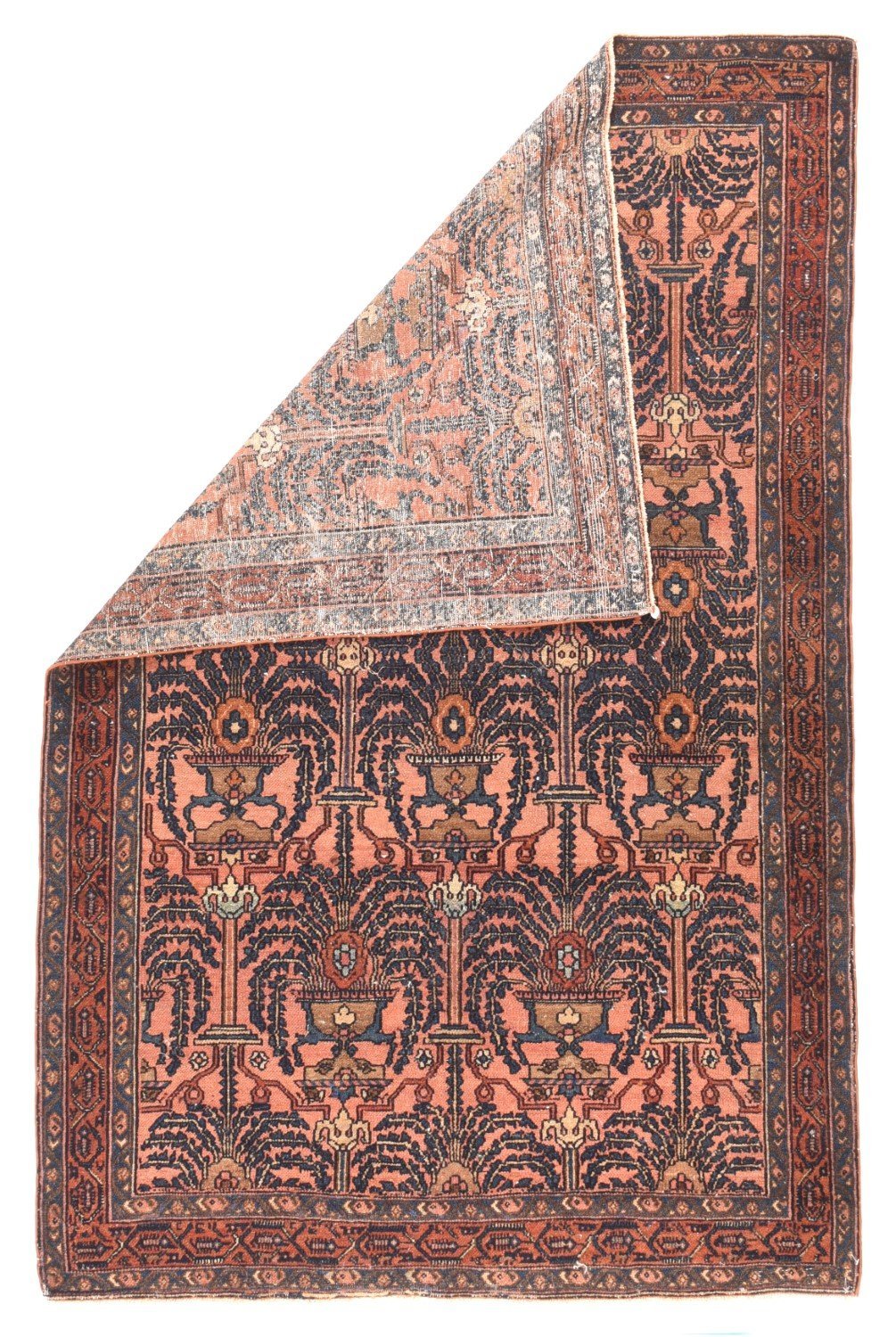 Antique Hand Made Bibikabad Persian Rug